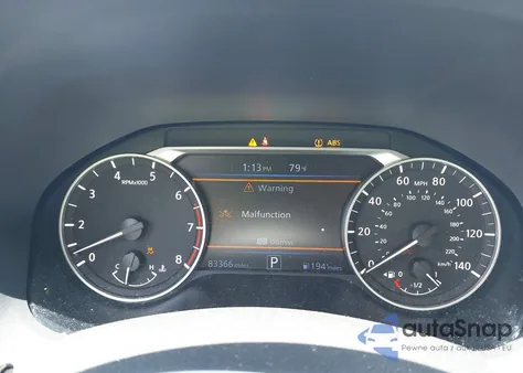 2019 Nissan Altima 2.5 Sr z USA, uszkodzony, nr VIN 1N4BL4CV8KC184092